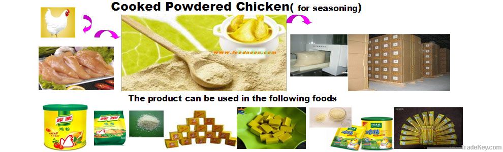 Powdered Cooked Chicken