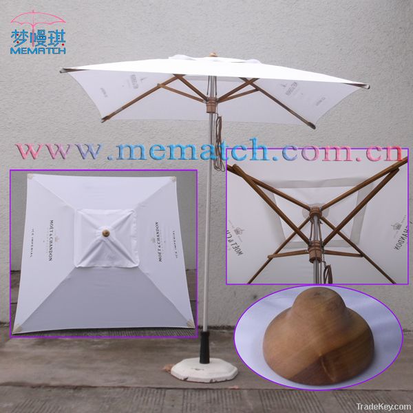 Promotional Wooden Umbrella/ Teak wood umbrella(MEAU-PL108)