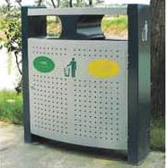 outdoor steel dustbin