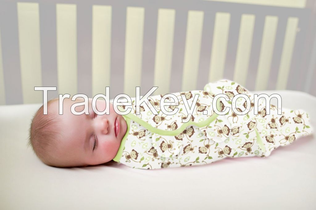 100% Organic Cotton Summer newborn swaddleme baby parisarc baby swaddle wrap blanket