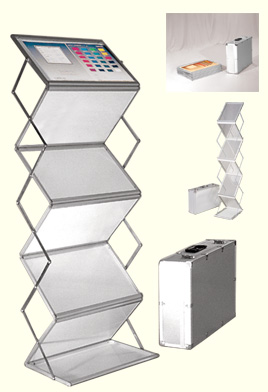 Foldable Catalog Shelf