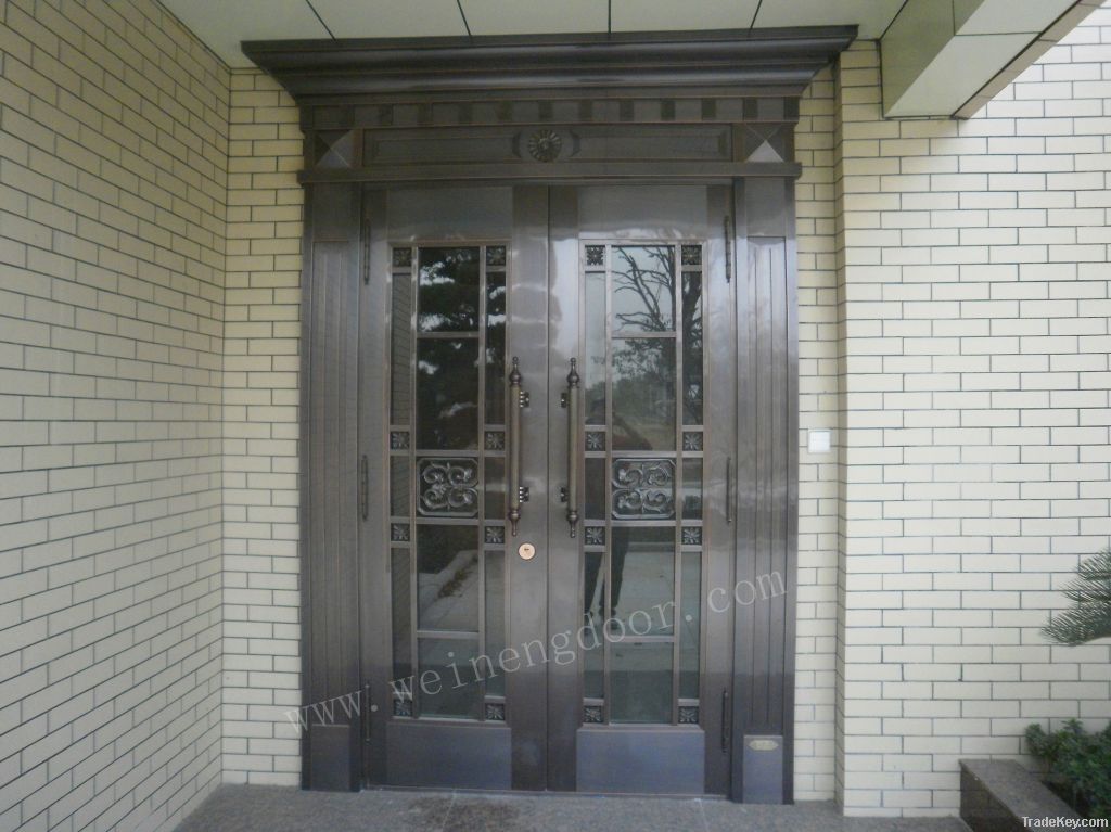 Copper Security Door