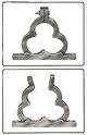 TREFOIL CLAMPS  From, M/s, Electromac Industries { An ISO Certified Co. }Mumbai,
