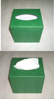 tissue with box
