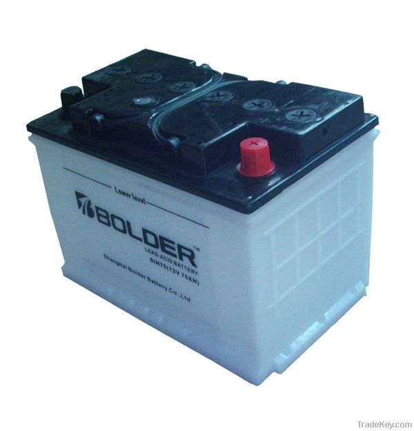Dry Charge Battery (DIN75)
