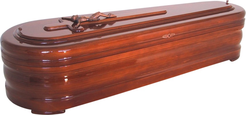 Spanish coffin