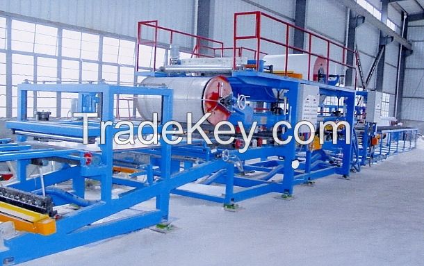 EPS sandwich panel roll forming machine