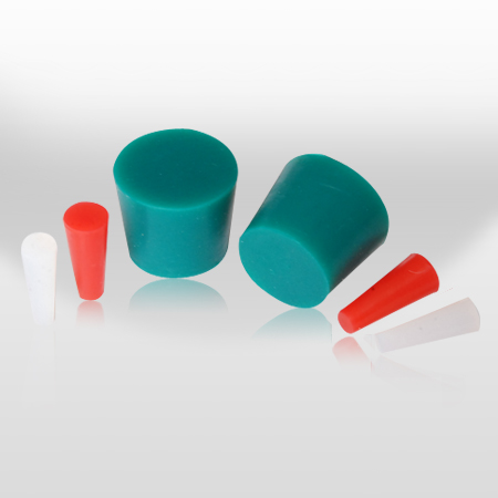 Silicone Flangeless Plugs  powdercoating  rubber OEM parts