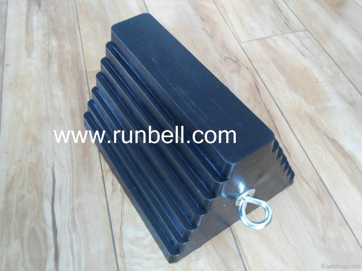 Moulded Rubber Wheel Chocks