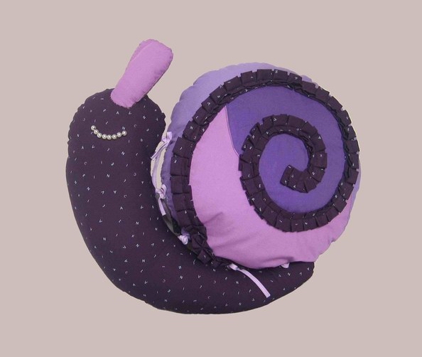 snail cushion, pillow, gift, seat cushion, car cushion, decoration, toy