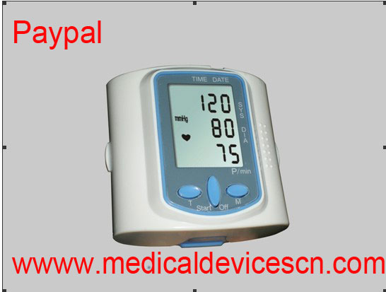 Automatic wrist blood pressure monitor