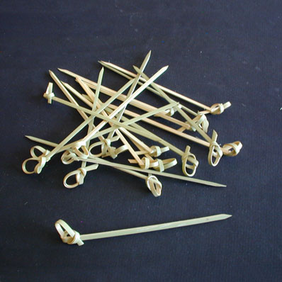 bamboo knot skewers