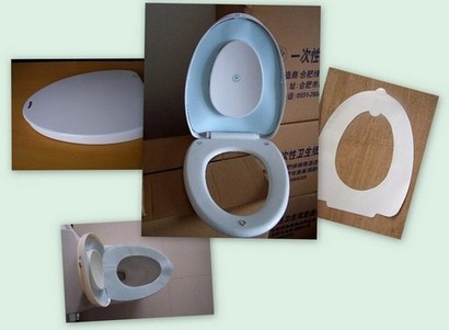 toilet seat paper dispenser