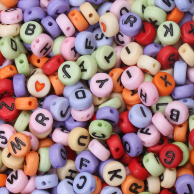 alphabet beads