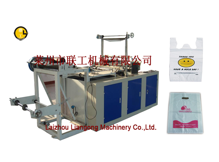 Plastic bag making machine