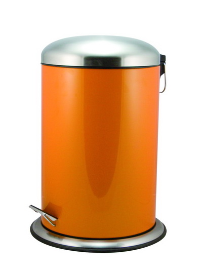 Powder Coated Steel Pedal Bin