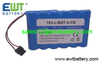 Sell 11.1V 4400 mAh Li-ion battery pack