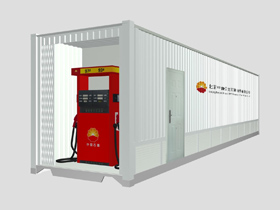 HAN Separate and Explosion-proof containerized box-type petrol station