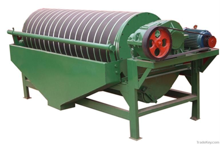 magnetic separator for dry separation
