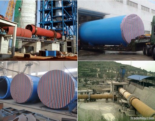 complete sets of cement rotary kiln / support roller for rotary kiln