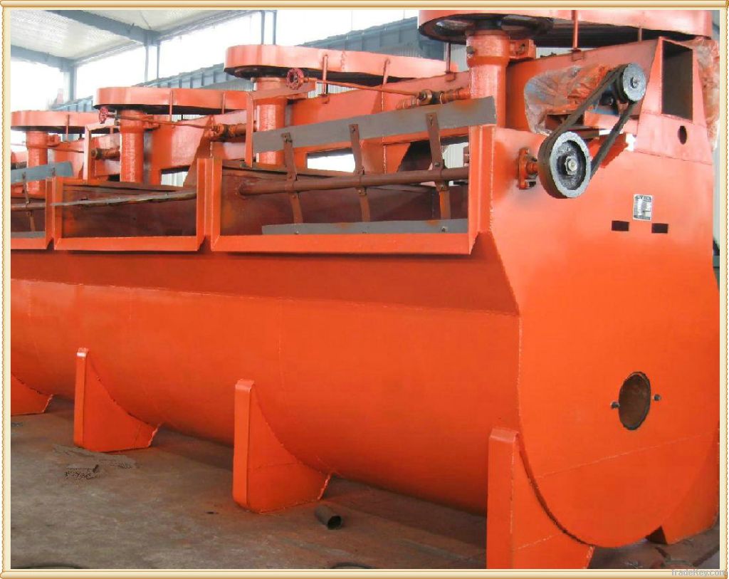 Flotation chemicals / Froth flotation / Copper flotation machine