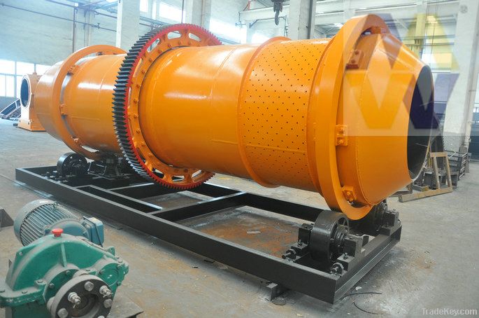 continuous rotary drum dryer