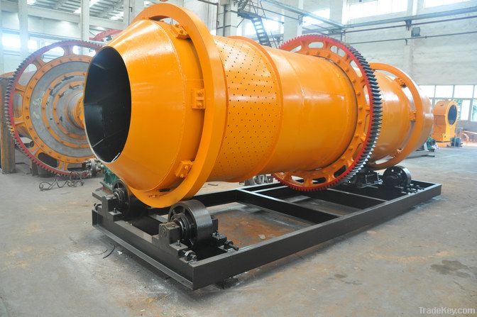 horizontal rotary dryer