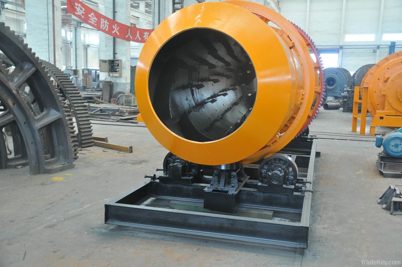 double drum rotary dryer