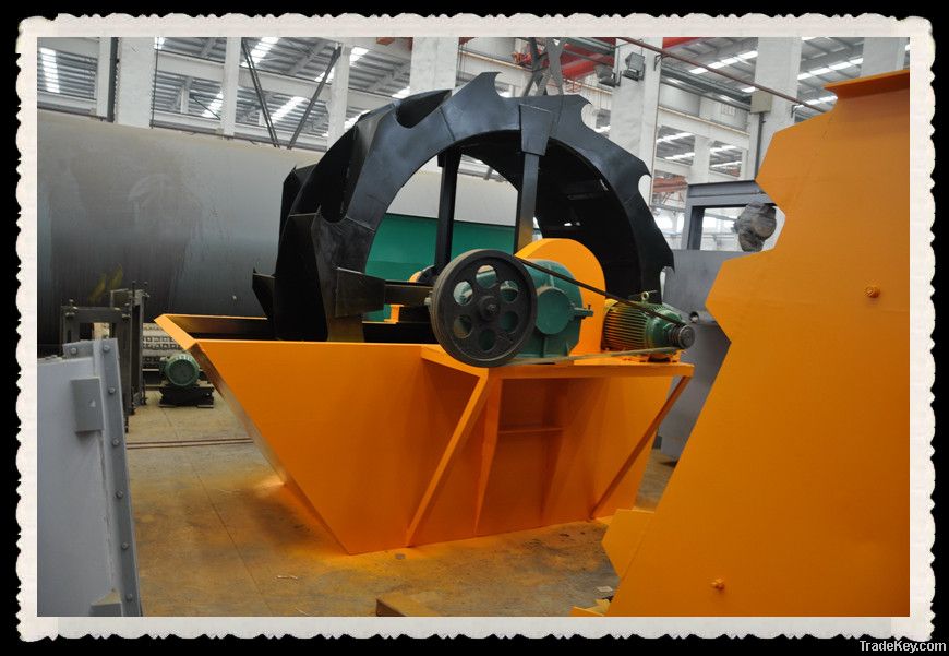 wheel type sand washer / screw sand washer machine