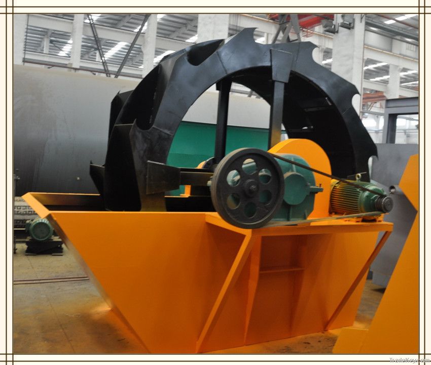 bucket wheel sand washer / sand washer for sale