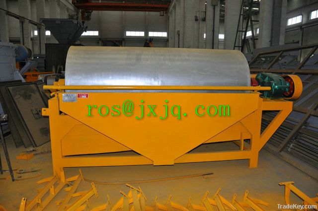 drum type magnetic separator / cross belt magnetic separator / wet dru