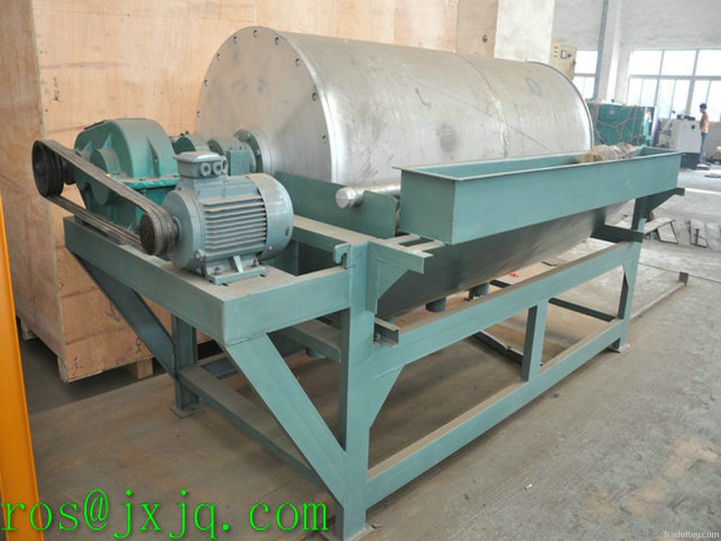fe2o3 magnetic separator / permanent magnetic roll separator / recycli