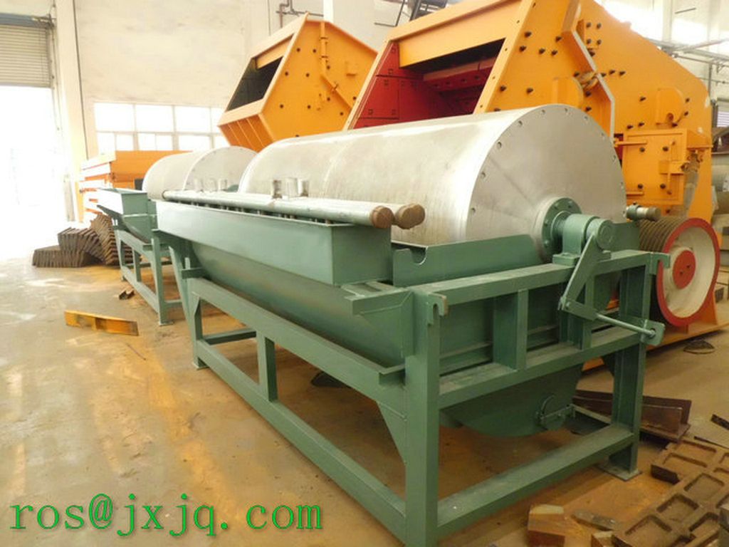 magnetic roll separator / permanent magnetic drum separator / magnetic separator for kaolin