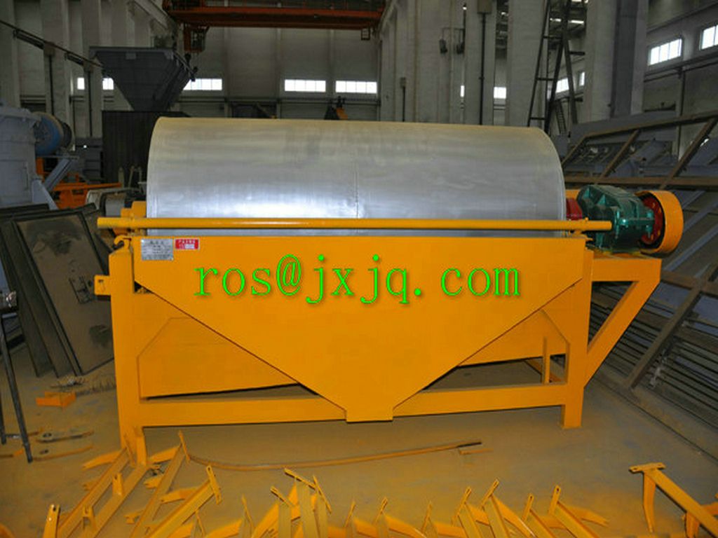 magnetic iron separator / drum permanent magnetic separator / magnetic separator for tantalum niobium