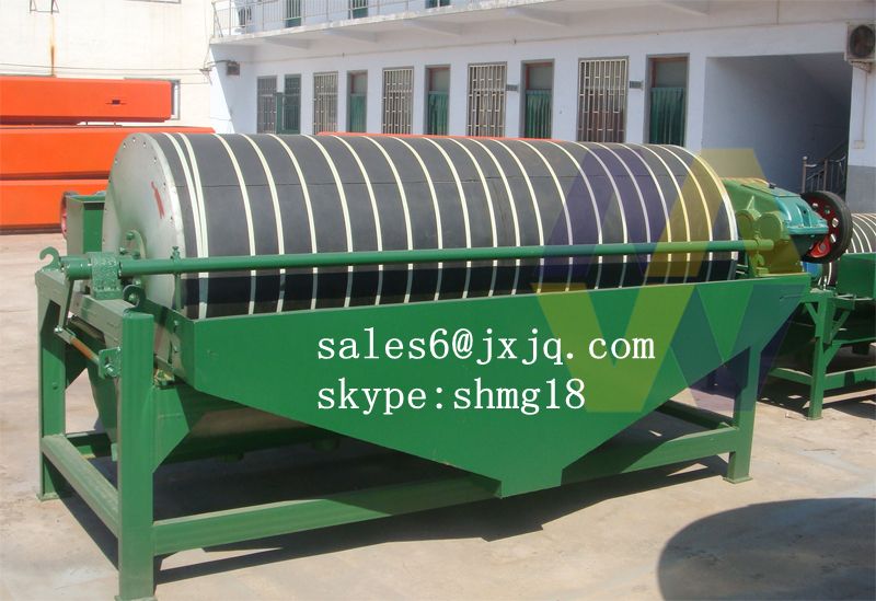 wet magnetic separator for iron ore / magnetic iron separator / magnetic separator for magnetite sand