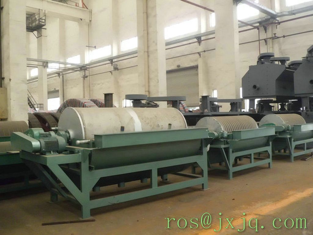 magnetic separator for iron sand / automatic magnetic separator / magnetic roller separator