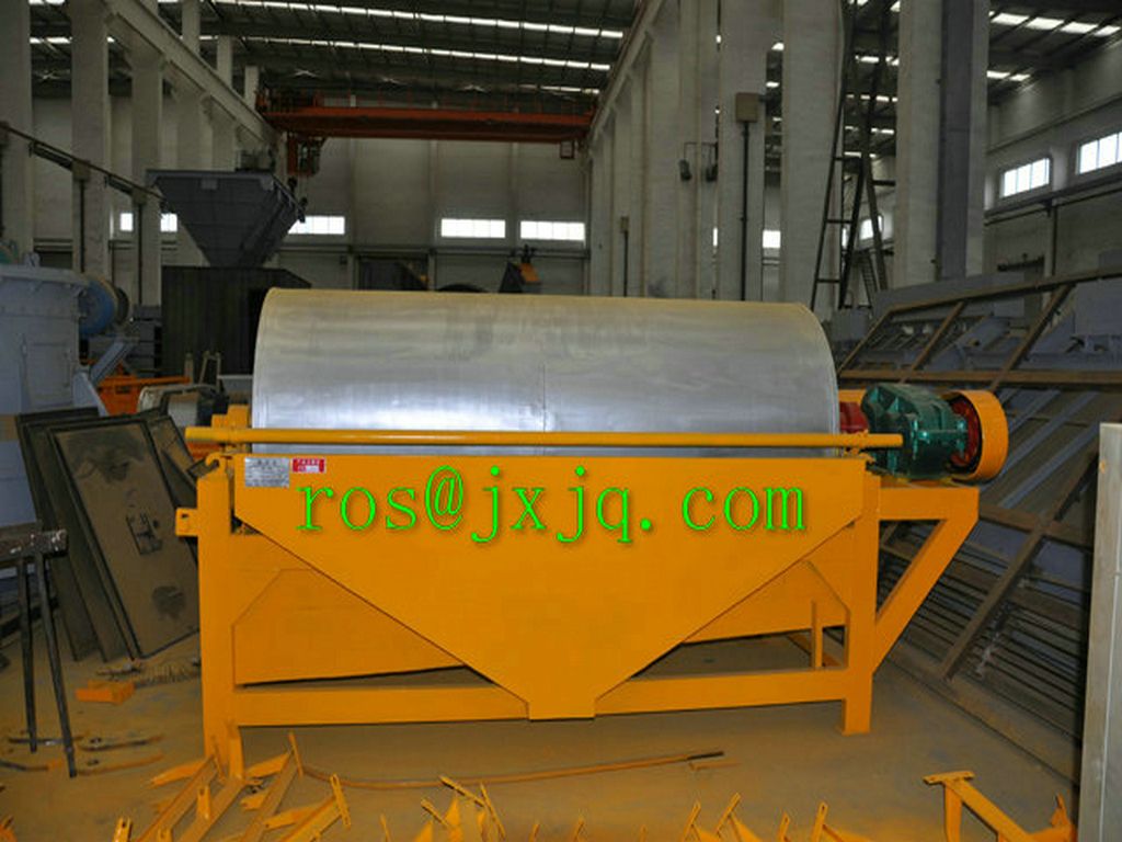magnetic separator for iron sand / automatic magnetic separator / magnetic roller separator