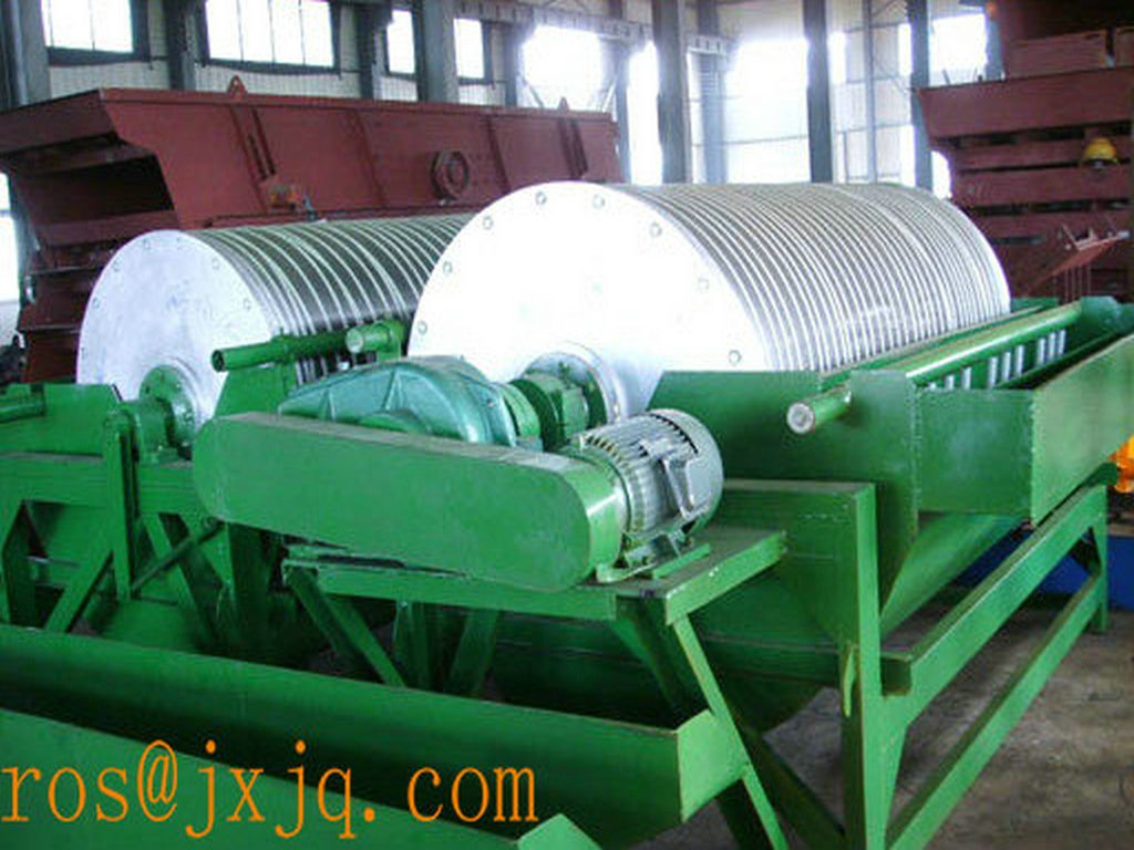 magnetic separator for concentrating limonite / feldspar magnetic separator / magnetic separation line