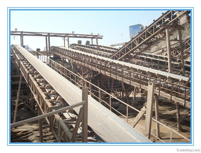 limestone belt conveyor / st630 steel cord conveyor belt