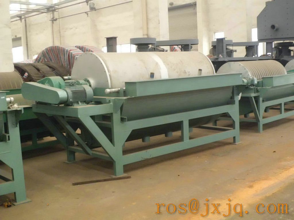 magnetic separator plant / suspended permanent magnetic separator / magnet separator