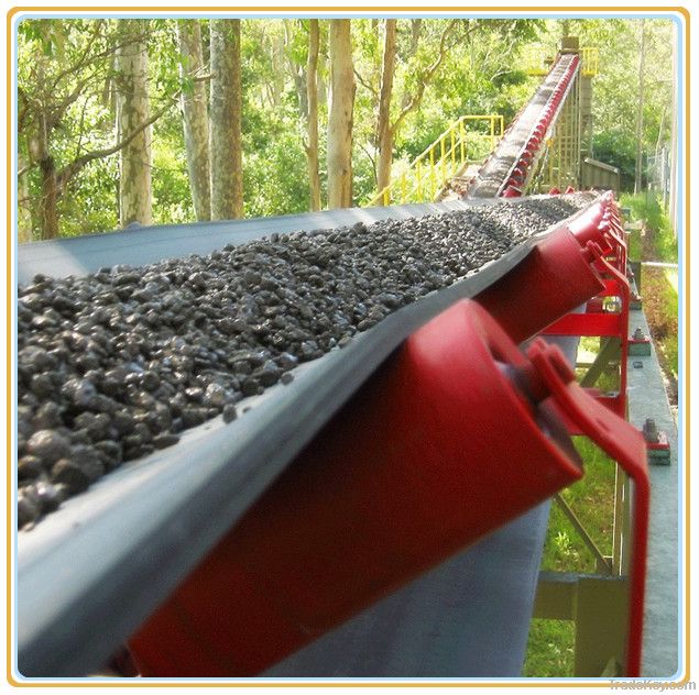 portable belt conveyor equipment / rubber conveyor belt vulcanizing