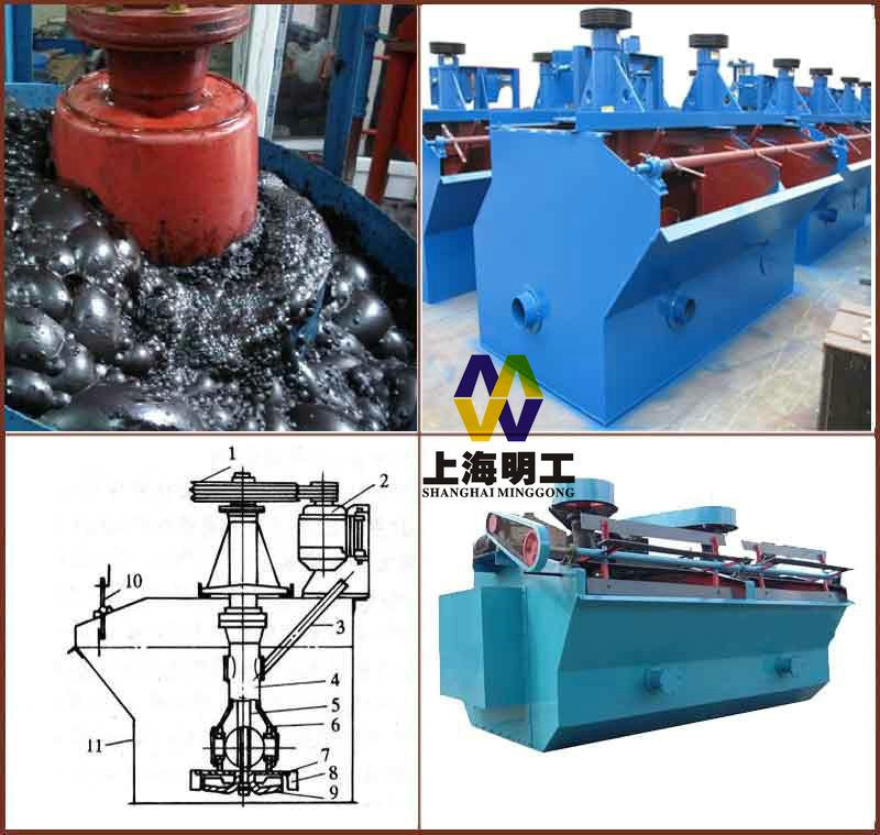 mix type flotation machines / fluorite ore flotation machine / flotation separator equipment