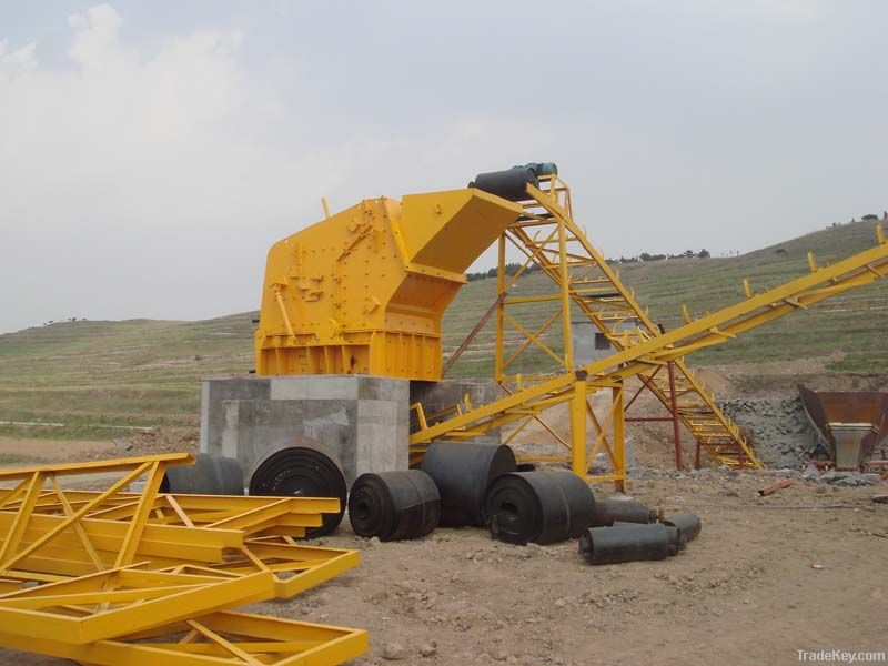 impact crusher animation  / high efficiency vertical shaft impact c