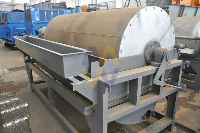 permanent magnetic roller separator / dry magnetic separator price / overband magnetic separator