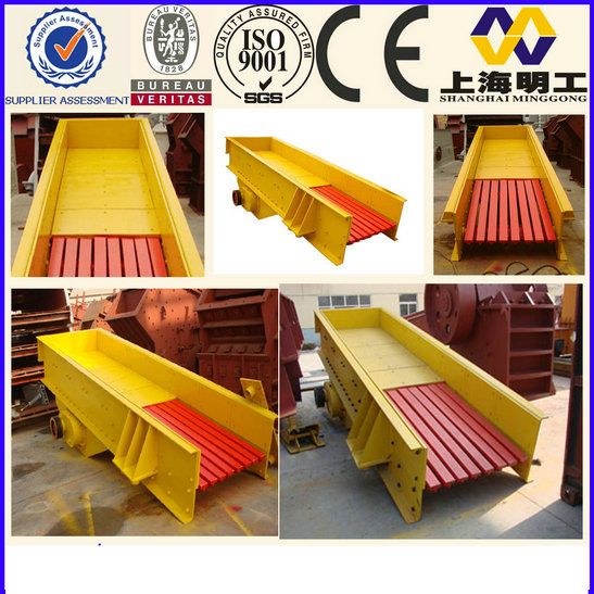 high efficient vibrating feeder / feeding machine vibrating feeder