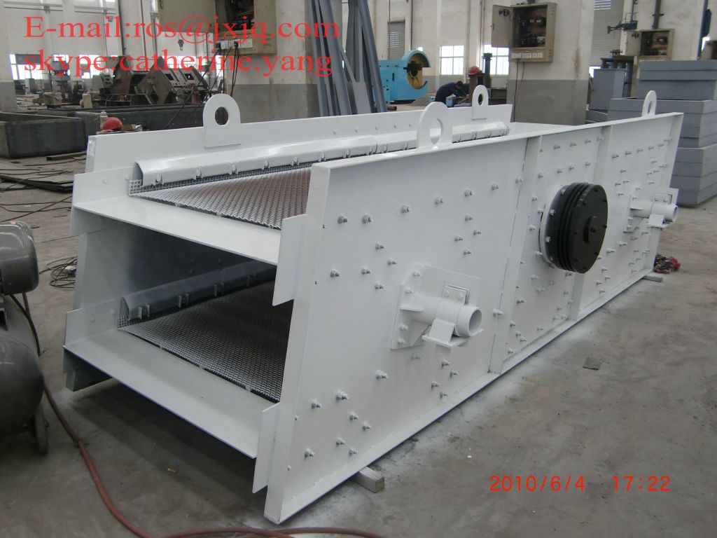 vibrating screen / ore testing equipment vibrating screen / size linear vibrating screen