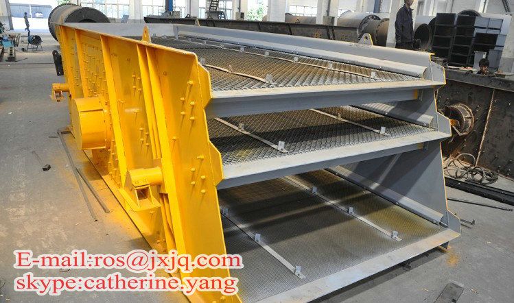 horizontal vibrating screen / sand vibrating screen machine / yk series vibrating screen