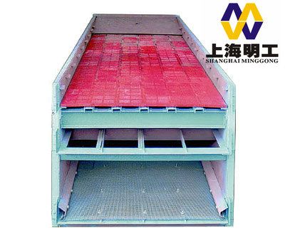 mini vibrating screen / vibrating screen for food industry / single deck sand vibrating screen