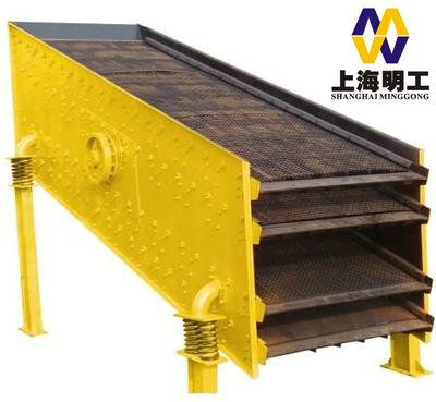 chemical vibrating screen / frequency vibrating screen / building material linear vibrating screen