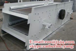 chemical vibrating screen / frequency vibrating screen / building material linear vibrating screen